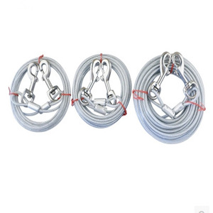 Para Picnic al aire libre <span class=keywords><strong>Camping</strong></span> caminando correa de perro 3 colores 3 m/5 M/10 m de acero de los perros doble correas - Product Image 4