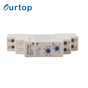 Ourtop mecánico de carril DIN electrónica <span class=keywords><strong>escalera</strong></span> iluminación <span class=keywords><strong>temporizador</strong></span> con <span class=keywords><strong>interruptor</strong></span> alerta temprana - Product Image 1