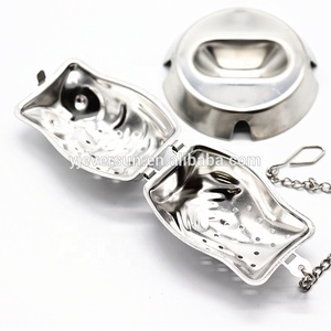 Infusores de té de acero inoxidable con forma de búho, colador, difusor - Product Image 3