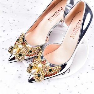 Miếng Đính Kim Cương Giả Hình Bướm Trang Phục May Vá Hình Côn Trùng Ngọc Trai Pha Lê - Product Image 6