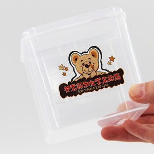Adesivi Personalizzati con Cartoni Animati, Etichette Trasparenti in BOPP/PET Impermeabili, Prezzo di Fabbrica per Confezioni Alimentari e Torte - Product Image 2
