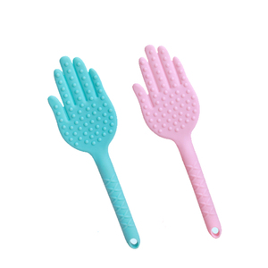 Medical Shot Body Health Beat Board Pad Palm clap Forma de <span class=keywords><strong>la</strong></span> mano clap Silicona Masaje Palillo - Product Image 6