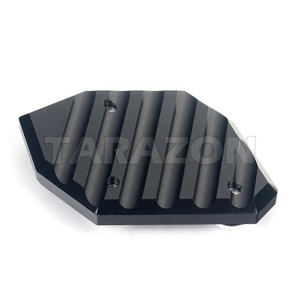 CNC pièces de rechange en aluminium anodisé <span class=keywords><strong>moto</strong></span> <span class=keywords><strong>béquille</strong></span> latérale pad plaque - Product Image 1