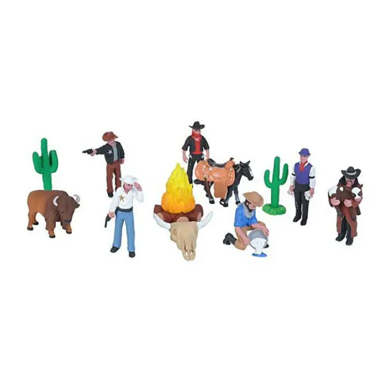 ICTI factory custom made cowboy plastic action figure