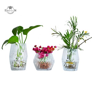 <span class=keywords><strong>Gros</strong></span> vase <span class=keywords><strong>en</strong></span> <span class=keywords><strong>verre</strong></span> <span class=keywords><strong>transparent</strong></span> <span class=keywords><strong>pot</strong></span> <span class=keywords><strong>de</strong></span> fleurs - Product Image 1