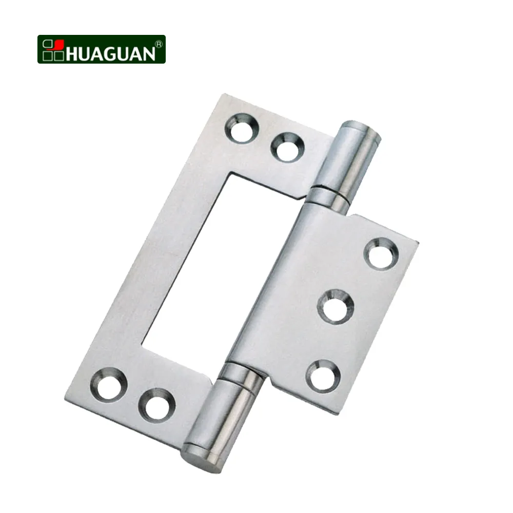 Wholesale decorative hinge supplier cheap Flush metal 304 Stainless Steel door Hinges