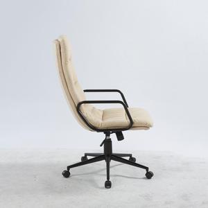 New ergonomic Design staff office chair, ergonomic luxury executive chair fabric Chrome - Product Image 6