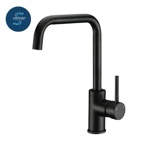 Venda quente black sink mixer puxe a torneira da cozinha 304 aço inoxidável