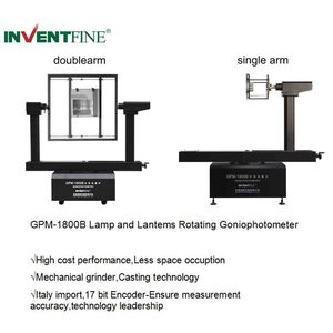 เครื่องวัดการกระจายแสงแบบหมุน GPM-1800B สำหรับไฟ LED สำหรับการวัดความเข้มแสงพร้อมจอ LCD แบบเปลวไฟ - Product Image 3