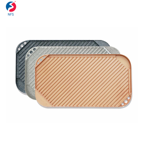 Fundición de aluminio de doble <span class=keywords><strong>cara</strong></span> plancha de parrilla <span class=keywords><strong>Pan</strong></span> - Product Image 1