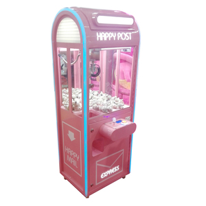 Máquina Expendedora <span class=keywords><strong>de</strong></span> monedas para interiores, arcade con garra <span class=keywords><strong>de</strong></span> poste feliz, juguete, grúa - Product Image 1