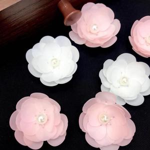 3D thạch quần áo nghệ thuật trang trí hoa handmade sequin hoa - Product Image 6