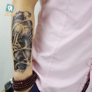 3D nuevos hombres geniales media manga <span class=keywords><strong>brazo</strong></span> tótem temporal tatuaje pegatinas cuerpo arte tatuaje <span class=keywords><strong>Tribal</strong></span> reposabrazos diseños - Product Image 5