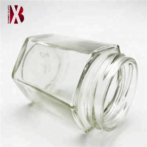 Mejor Precio 150g 180 ml hexagonal frascos de vidrio de miel con tapa de giro - Product Image 4