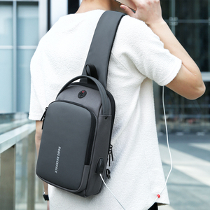 FENRUIEN 2025 hombres resistentes al agua de moda marca personalizada <span class=keywords><strong>pequeña</strong></span> bandolera <span class=keywords><strong>senderismo</strong></span> Sling Bag <span class=keywords><strong>mochila</strong></span> de una sola Correa - Product Image 1