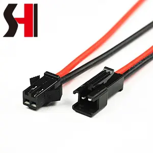Terminal eléctrico SH25007, serie <span class=keywords><strong>SM</strong></span>, 9 pines, extensión de cable a conector, equivalente a ket <span class=keywords><strong>11</strong></span>-d6.3 250, terminal de bandera hembra - Product Image 1