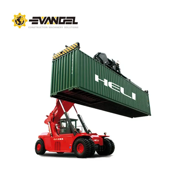 Heli 45 Ton Reach Stacker RSH4528-CU RSH4532-CU RSH4536-CU Container Lifting Mencapai Stacker untuk Dijual