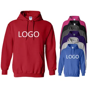 Chất Lượng Cao Thể Thao Thường Hoodie Áo Nỉ Tùy Chỉnh Hoodies Hoodies Unisex Áo Tùy Chỉnh Logo 50% Cotton 50% Polyester