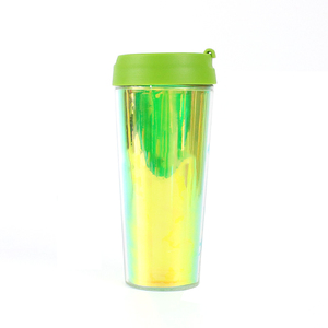 Sublimación de plástico de doble pared vaso de café <span class=keywords><strong>taza</strong></span> de 16 oz de venta al por mayor - Product Image 1