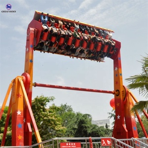 Populaire équipement de parc à thème passionnant d'attractions manèges ciel lune <span class=keywords><strong>top</strong></span> <span class=keywords><strong>spin</strong></span> pour l'exportation - Product Image 1
