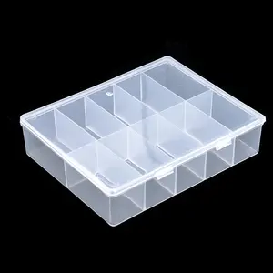 Acryl Clear Storage Box Case Makeup Gems Sieraden Accessoires Plastic Lege Container