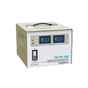 MINGCH Tùy Chỉnh SVC 0.5KVA 1KVA 1.5KVA 2KVA 230V Một Pha Tự Động Điều Chỉnh Điện Áp Ổn Định