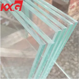 Glass manufacturer 8mm 10mm 12mm laminated tempered glass balustrade balcony low e ultra clear railing canopy