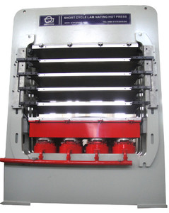 Multi-capas de puerta laminada de la piel caliente máquina de <span class=keywords><strong>prensa</strong></span> se utiliza para papel de melamina/película fenólica - Product Image 1
