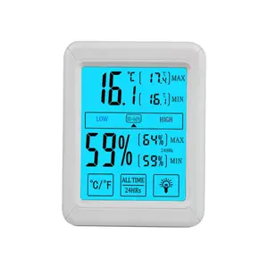 Vente chaude capteur de température Thermomètre À prix Termohigrometro Humidificateurs Thermo Hygromètre