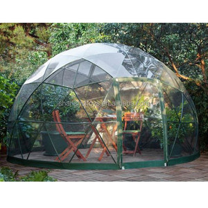 Di Campeggio esterna Trasparente Trasparente di Cristallo Gonfiabile Tenda Bolla/Bolla Gonfiabile Tenda a Cupola Con telaio in acciaio - Product Image 1