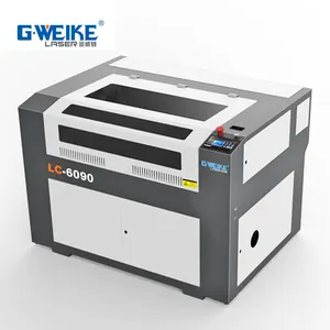 G-WEIKE CO2 lazer kesim ve oyma makinesi kağıt deri akrilik 6090 600*900mm