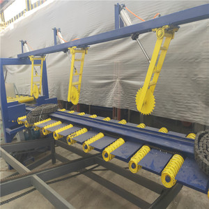 Double Travail Du Bois <span class=keywords><strong>Scie</strong></span> À <span class=keywords><strong>Ruban</strong></span> Automatique D'alimentation Pin Ligne De Coupe - Product Image 5
