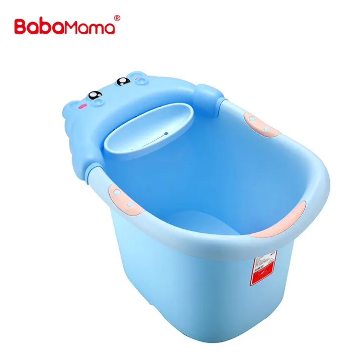 Удобная глубокая отдельно стоящая ванна / большая круглая пластиковая детская ванночка