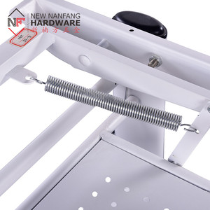 الحديثة تصميم كرنك اليد ارتفاع قابل للتعديل طاولة المؤتمر قاعدة - Product Image 4