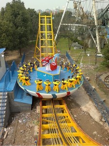 Juegos de atracciones al aire libre loco Disco Ufo paseos voladores en venta - Product Image 4