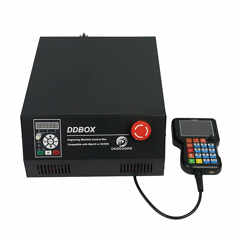 Controlador CNC fuera de línea independiente Caja de control CNC VFD de 3 4 ejes para enrutador CNC de 800W 1500W DIY