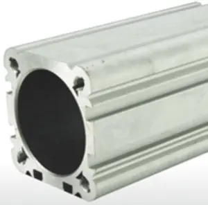 3 rodada medidor de tubo tubo de alumínio anodizado para SC cilindro