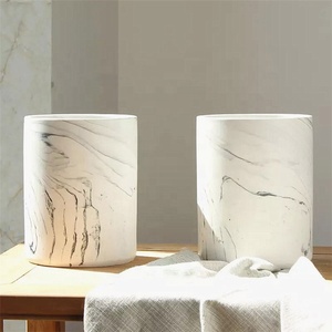 L'écorce cannelée ciment naturel jardins pots <span class=keywords><strong>moules</strong></span>/béton d'intérieur pot pour plantes succulentes - Product Image 4