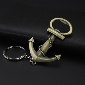 <span class=keywords><strong>Porte</strong></span>-clés décapsuleur ancre de <span class=keywords><strong>bateau</strong></span> en alliage de zinc avec logo <span class=keywords><strong>personnalisé</strong></span>, style vintage, cadeau marin créatif pour invités de mariage - Product Image 5