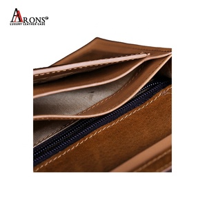 RFID barato lista de precios Real hombre <span class=keywords><strong>s</strong></span> hombres genuino de la cartera de cuero - Product Image 6