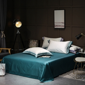 Algodón sólido suave equipado vida del hotel hecho <span class=keywords><strong>en</strong></span> China juego de cama - Product Image 4