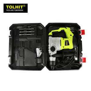 TOLHIT 32mm 1500 w SDS PLUS Briseur De Démolition Marteau <span class=keywords><strong>Perforateur</strong></span> Machine Portable <span class=keywords><strong>Perceuse</strong></span> <span class=keywords><strong>à</strong></span> <span class=keywords><strong>Percussion</strong></span> Électrique Prix - Product Image 6