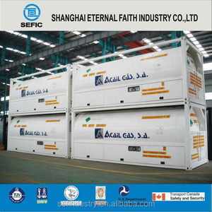 ISO T75 Conteneur de Réservoir Cryogénique pour LOX LIN LAr LCO2 fabriqué À Shanghai - Product Image 3