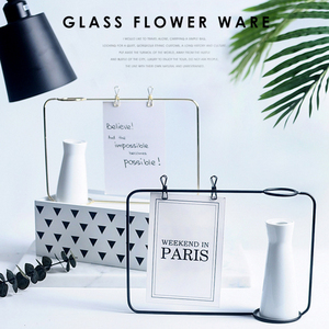 Khung Ảnh Đồ Trang Trí Thủ Công Trang Trí Nhà Cửa Khung Ảnh Tối Giản Hiện Đại Màu Vàng Văn Phòng - Product Image 4