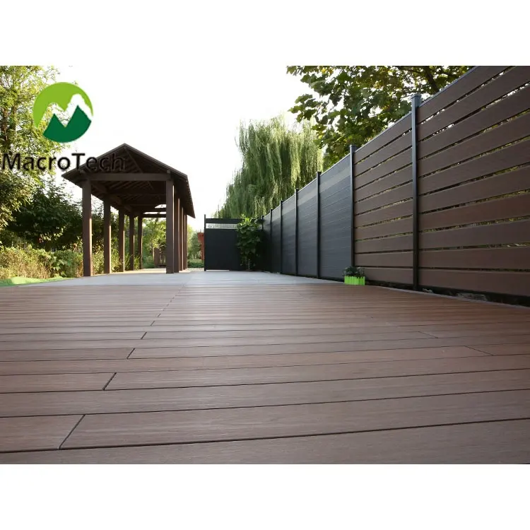 Plastic Composite Fence Panel Higposterity WPC Directly Factory Wood Wood + Hdpe Nature Pressure Treated Wood Type 160x20mm