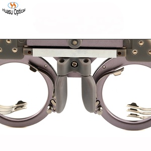 Gute Qualität Günstige Titan legierung Trial Frame Ophthalmic Equipment Einstellbare 54-70 Optometrie Okular Trial Glasses Eye Test - Product Image 3