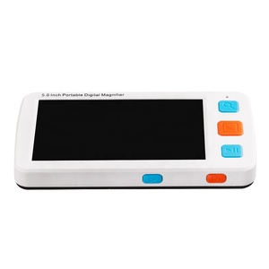<span class=keywords><strong>Loupe</strong></span> vidéo numérique électronique portable HD 5,0 pouces pour malvoyants, amplificateur rechargeable - Product Image 1
