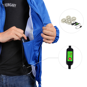 Vinmori Air Conditioning <strong>Jackets</strong> <strong>Mens</strong> <strong>Summer</strong> Running <strong>Jacket</strong> for <strong>Men</strong> Waterproof - Product Image 6