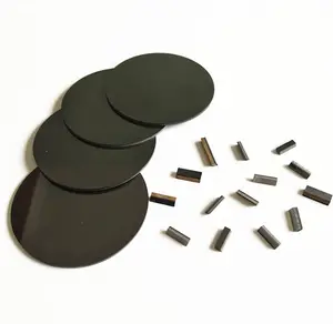 Berbagai Ukuran PCD Disc Berlian Tip Alat Pemotong Kosong untuk Batu Bekerja