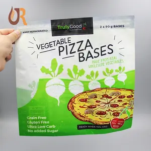 Reiß verschluss Gefrorene Suppe Knödel Verpackung Behälter Tasche Kunststoff kühler Braten Ente Pizza Essen Ganze klare Gefrier beutel